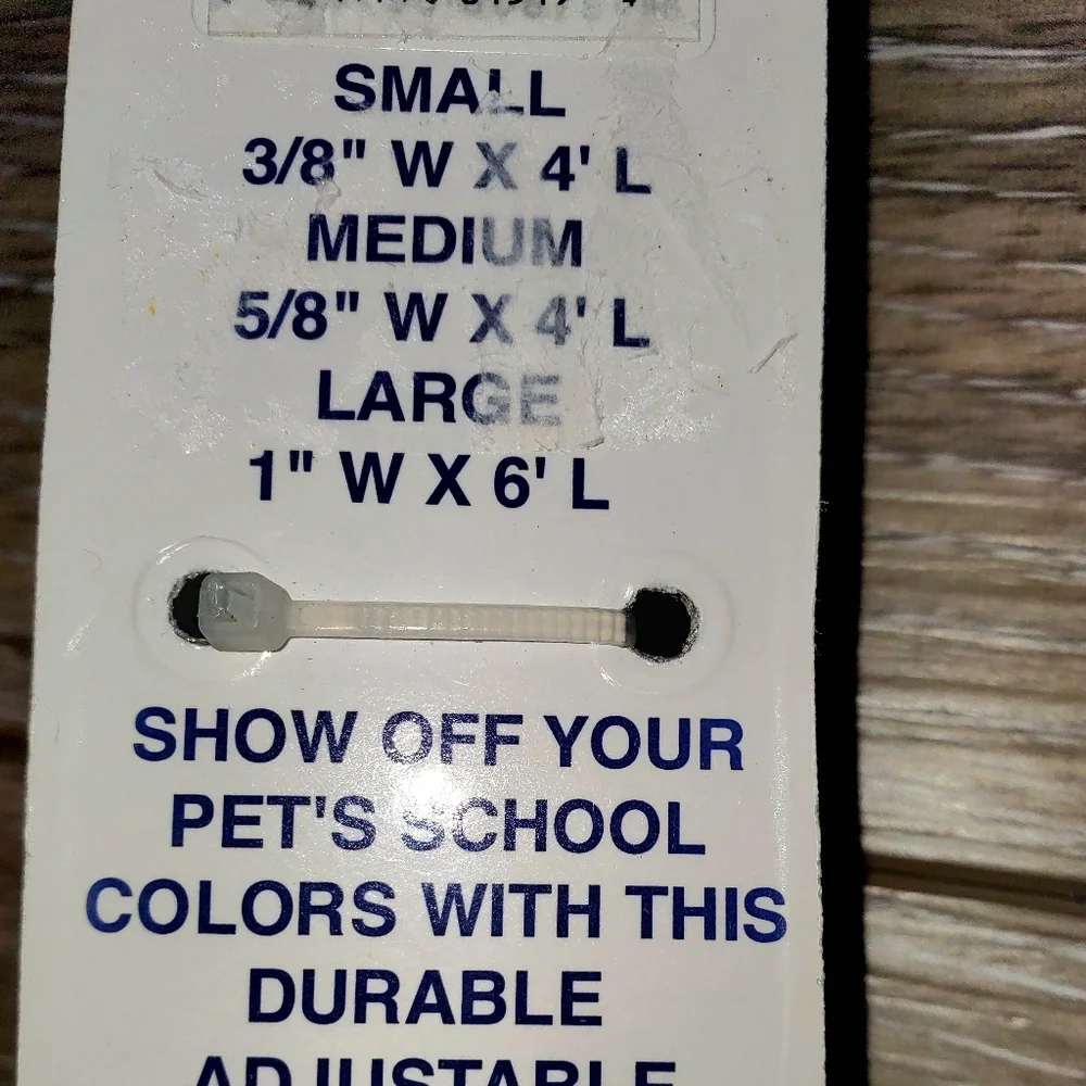 Pets First College Pet Leash - Blue and White University of Kentucky Size M 4ft.
